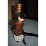 Rare vintage bouteille musicale black and white