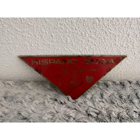 très  rare plaque hispano suiza