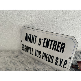 plaque  emaillée  1940.50