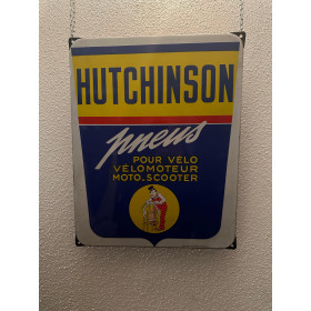 Plaque émaillée HTCHINSON