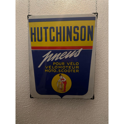 Plaque émaillée HTCHINSON